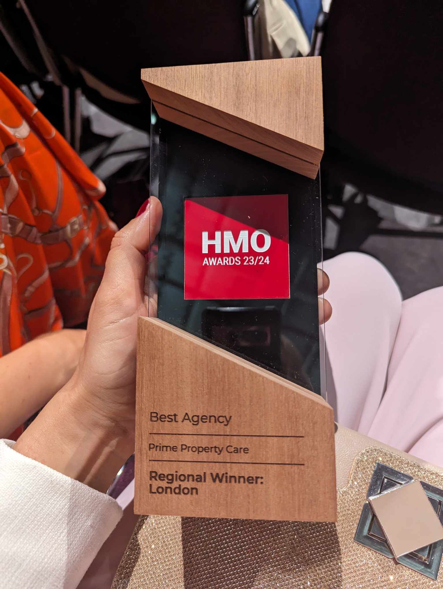 Best Agency in London at HMO Awards 2024